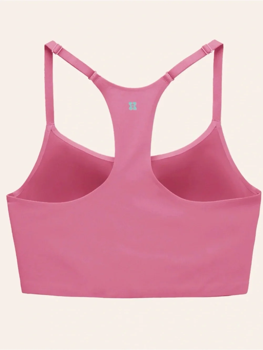 Huug Daily Racerback Bra XL Peony Pink - Picture 2 of 6